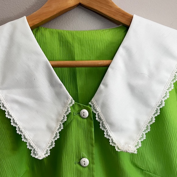 Mod 1960s Vintage Dress - Picture 2 of 2